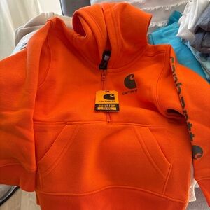 Carhartt Kids' Orange Hoodie 2T